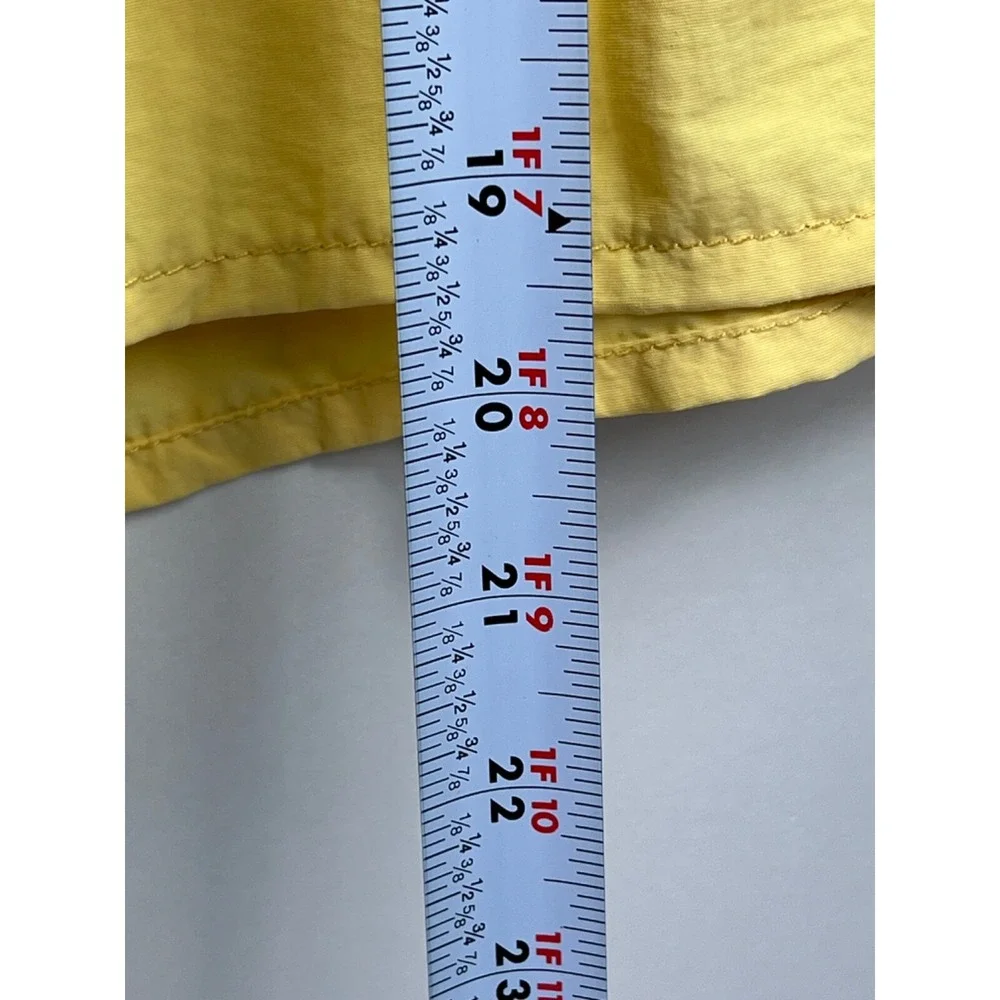 Islander‎ Swim Trunks Men's Sz XL Yellow Drawstring Pockets